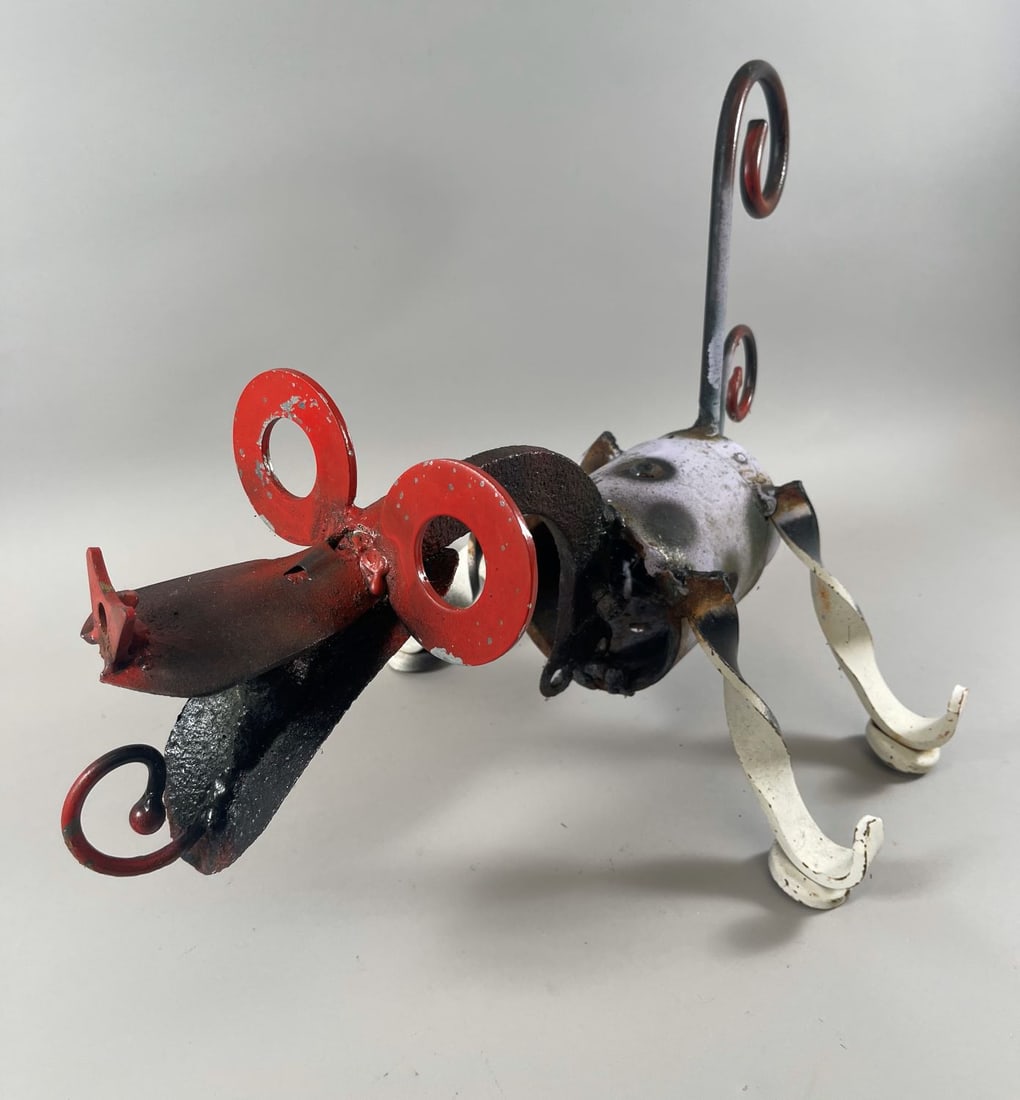 Welded Folk Garden Art Sculpture (1 of 17)