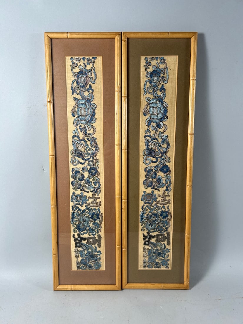 Thread Embroidered Panels/Wall Art (2) (1 of 9)