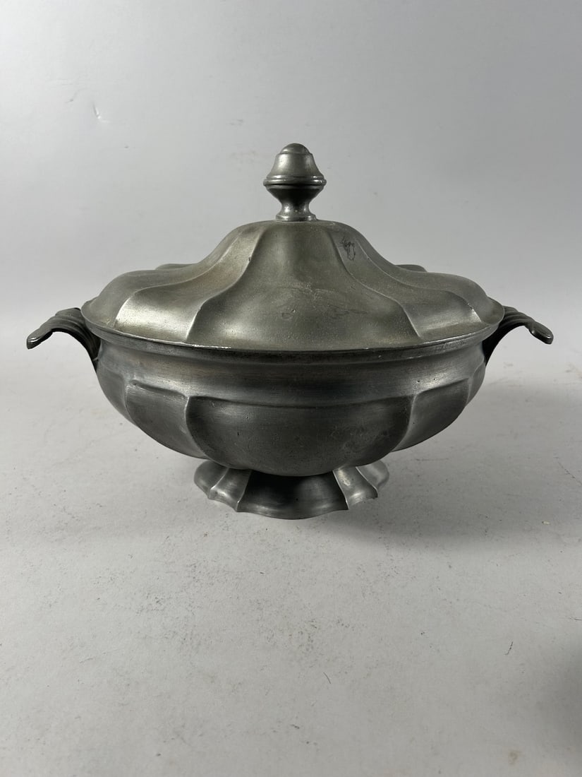 Vintage Italian Pewter Soup Tureen (1 of 5)