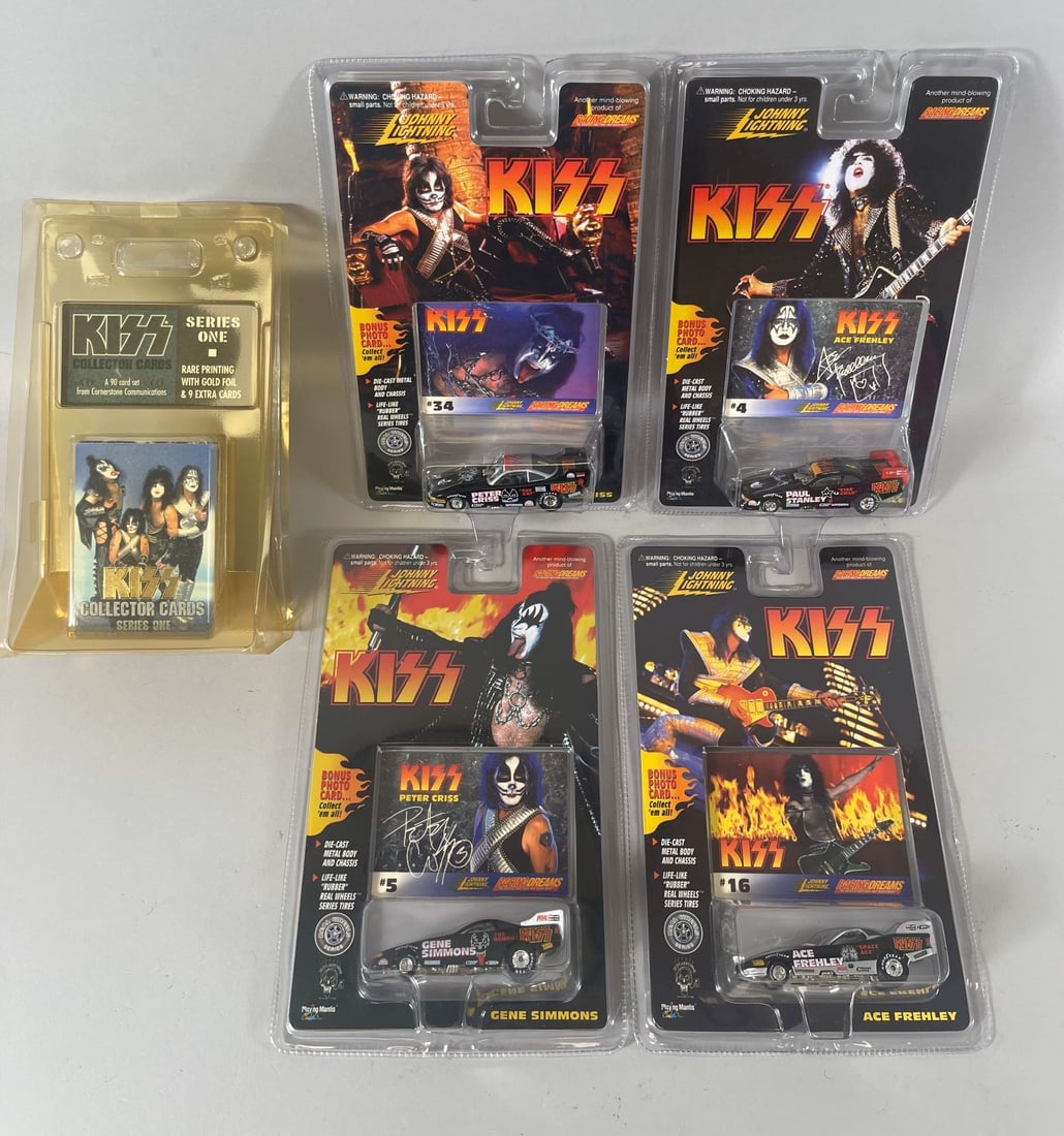 Johnny Lightning Kiss Vehicle Series | Kiss Collector Cards Series One (5) (1 of 7)