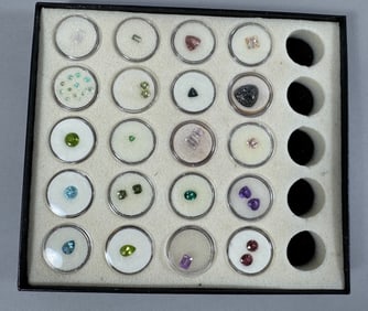 Mixed Various Colors Gemstones Lot