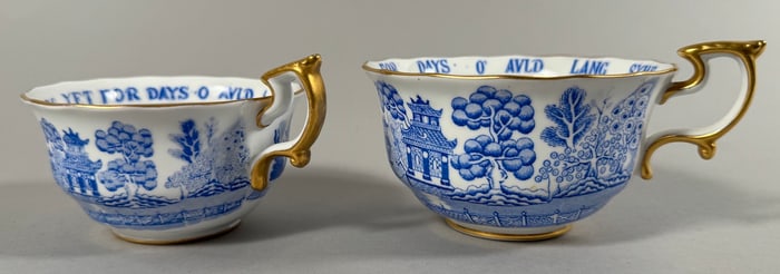Set of 2 - Copeland China England Retailed by Tiffany and Co.