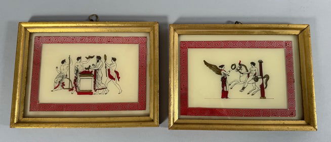 Set of 2 Vintage Wall Art