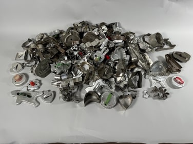 Large Lot of Vintage Cookie Cutters