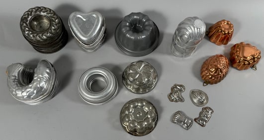 Large Lot of Mini Baking Pans