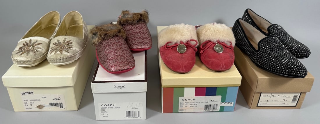Lot of 4 - COACH and COLE HAAN Women's Shoes (1 of 13)