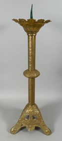 Antique Brass Candlestick