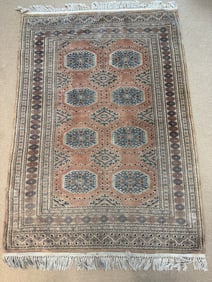 Bokhara Hand Woven Wool Rug