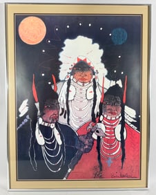 Kevin Red Star Signed Poster