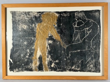 Carol Bruns Drawing on Handmade Paper