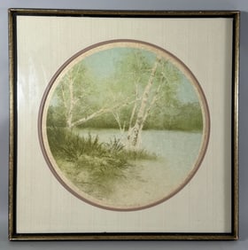 Vintage Lithograph "Summer" by Arnold Alaniz