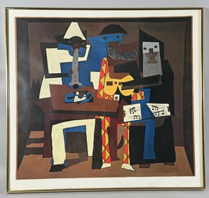 Three Musicians by Pablo Picasso Print