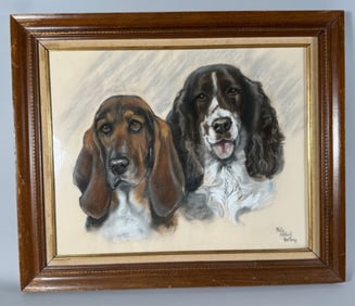 Portrait of Dogs by Molly Harford Northrop