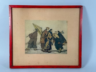 Vintage Print After Alyse Ashe Lord