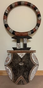 Monumental African BEDU Mask