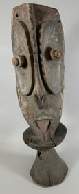 African Hand Carved Tribal Figure/Mask