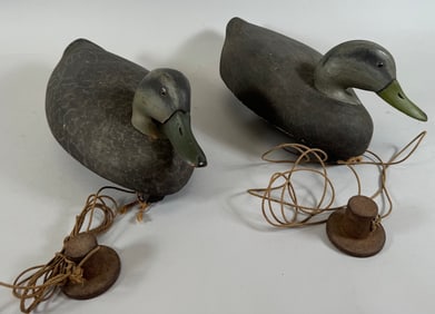 Lot of 2 - Vintage Duck Decoys