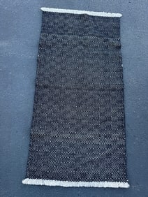 Possibly Handwoven Geometric Small Area Rug Kilim