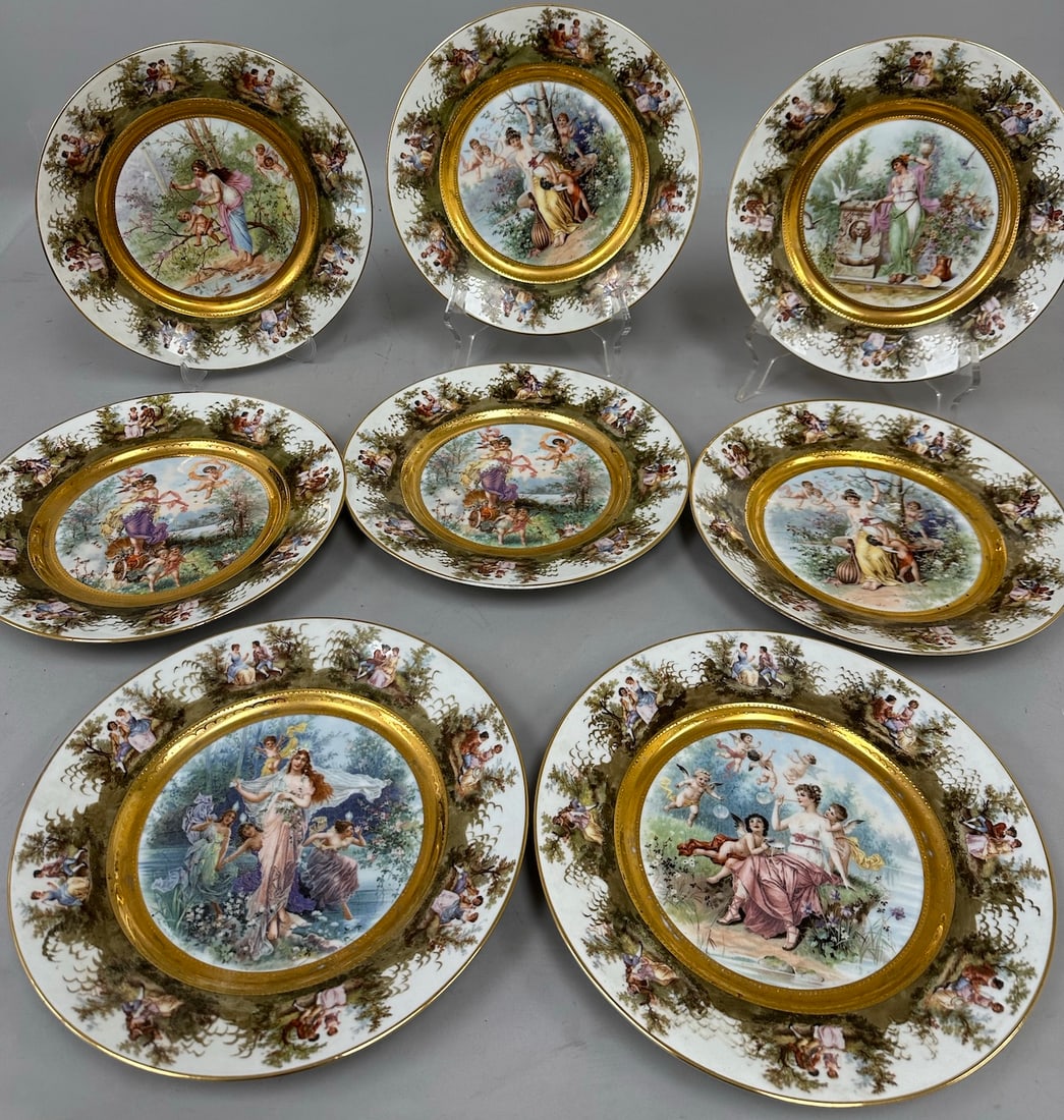 Lot of 8 - Rosenthal Austria Collector Plates (1 of 13)