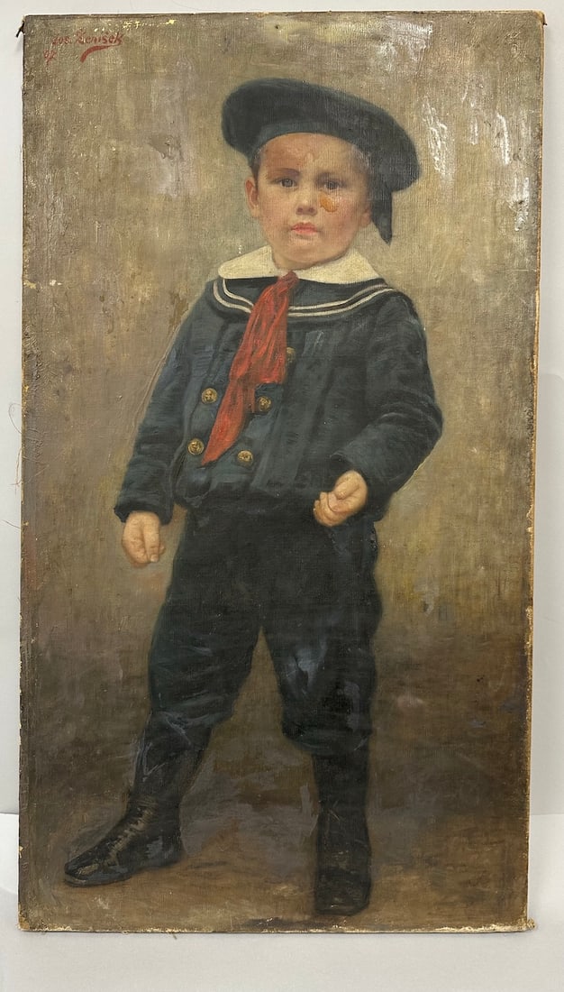 Josef Zenisek, Portrait of a Young Boy. (1 of 9)