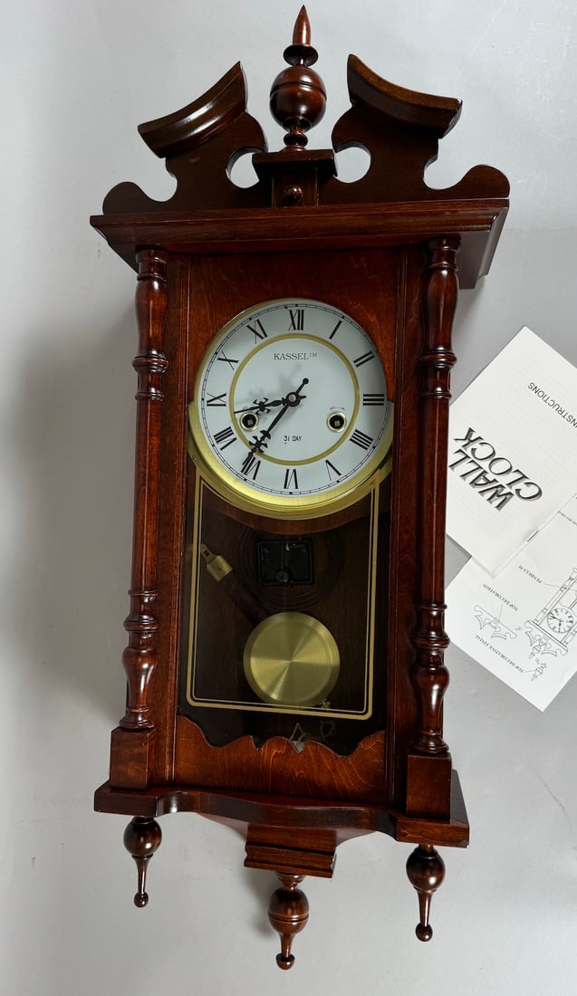 Vintage 31 Day Kassel Chiming Wall Clock (1 of 13)