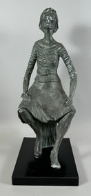 Vintage Woman Sculpture
