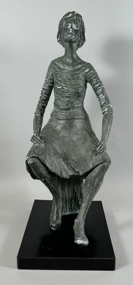 Vintage Woman Sculpture