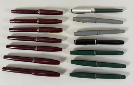Lot of 15 - Vintage Fountain Pens