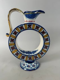 Vintage Faience Vase