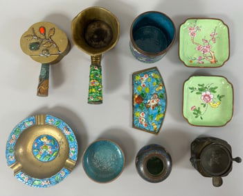 Lot of 10 - Vintage Chinese/Japanese Items