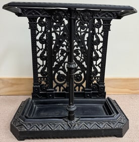 Vintage Cast Iron Walking Stick or umbrella Stand