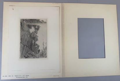 Lot of 5 - Reproduction of 18th Century Engravings by Anders Zorn, Desrais & Clere