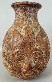 Face Vase Pottery