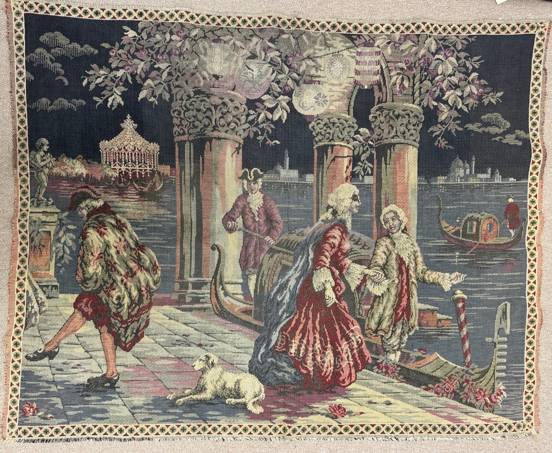 "Victorian Masquerade Ball" Tapestry Wall Hanging Art (1 of 7)