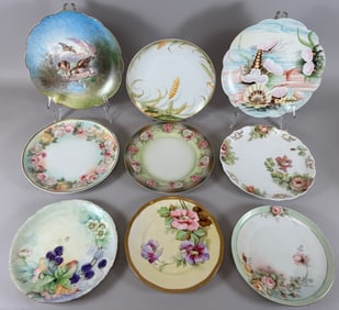 Lot of 6- Vintage European Brand Decorative Plates