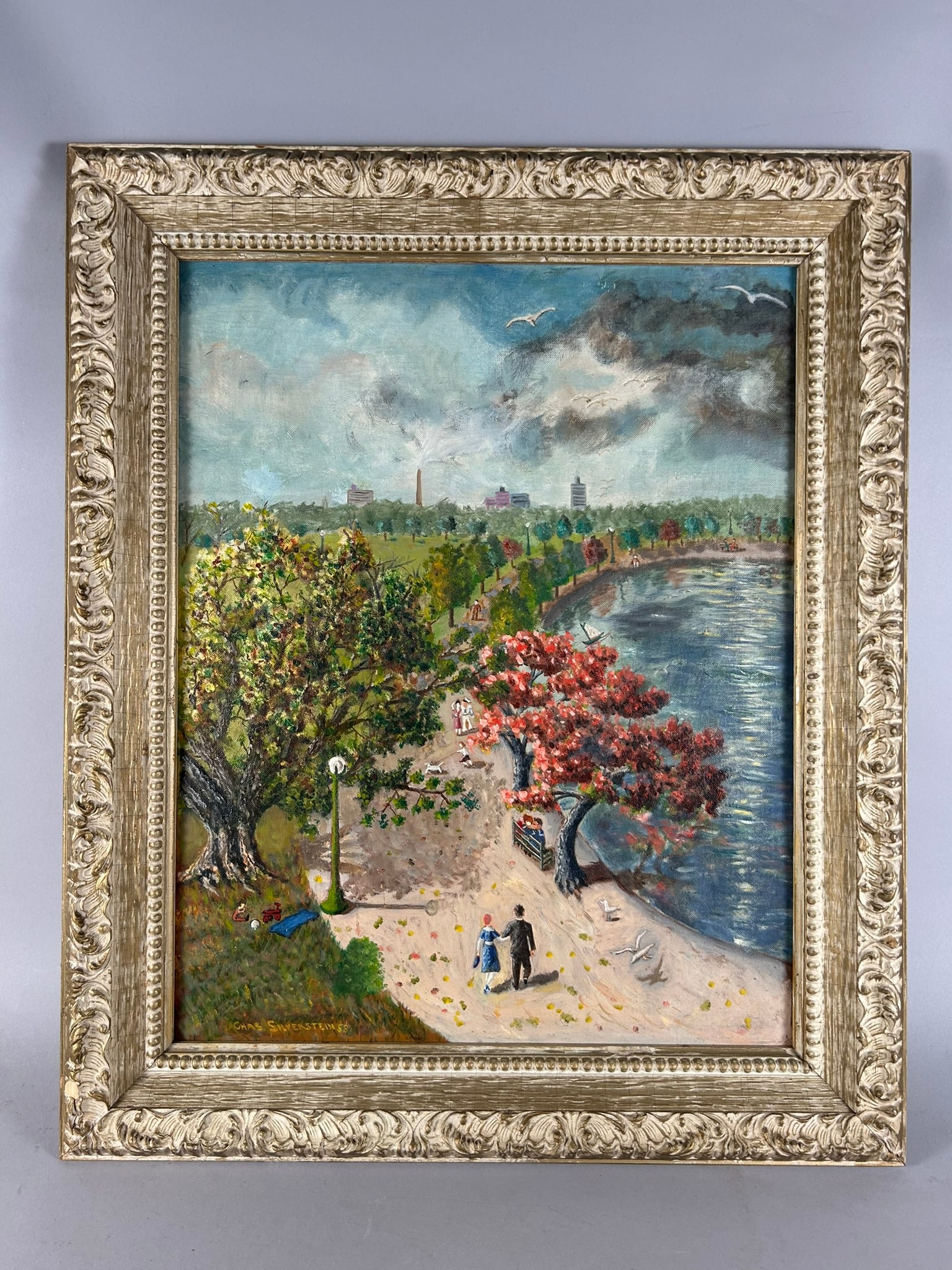 Chas Silverstein Oil On Canvas (1 of 5)