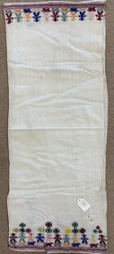 Vintage Decorative Embroidered Textile