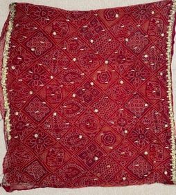 Traditional Indian Handmade Dupatta