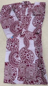 Vintage Taffeta Silk Weave Kimono Textile