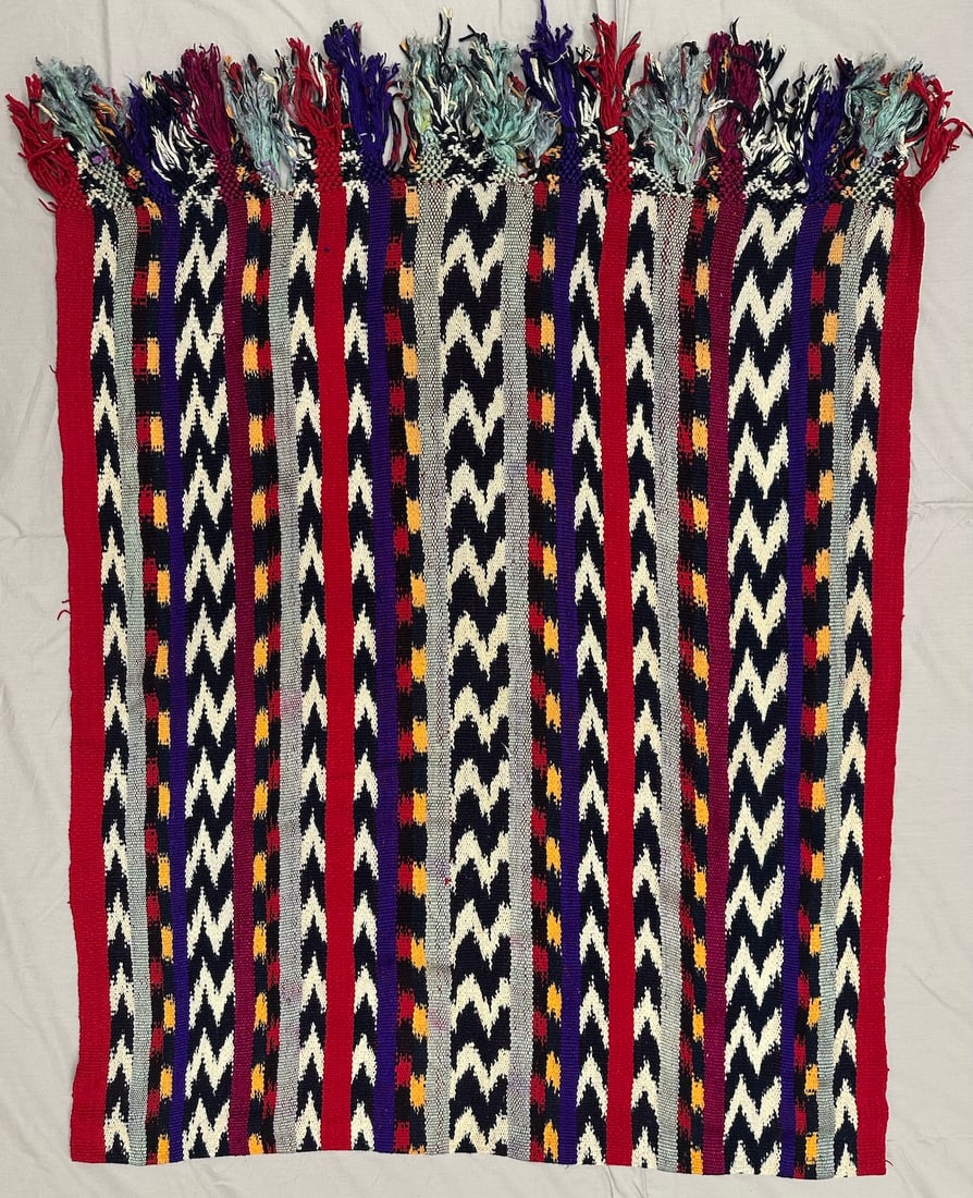 Vintage Guatemalan Handwoven Rebozo "Shawl" (1 of 7)