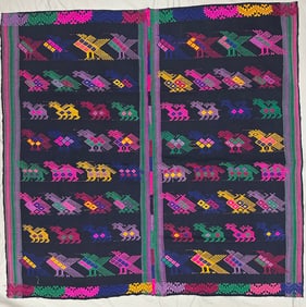 Vintage Tzute From Santa Maria