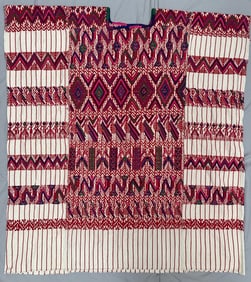 Vintage Guatemalan Handwoven Huipil