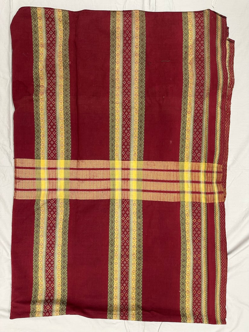Vintage Burmese Haka Chin Textile (1 of 7)