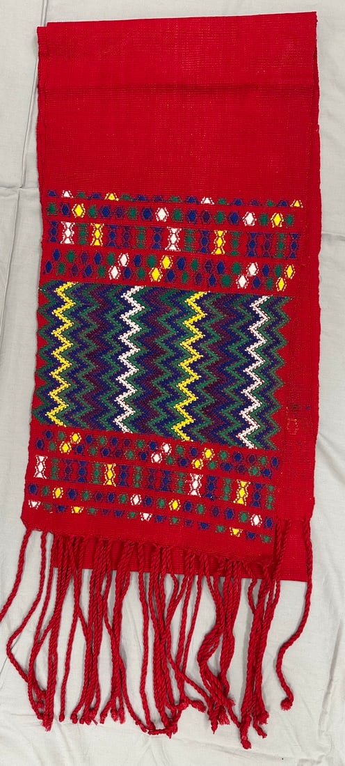 Vintage Handwoven Sash-Faja (1 of 6)