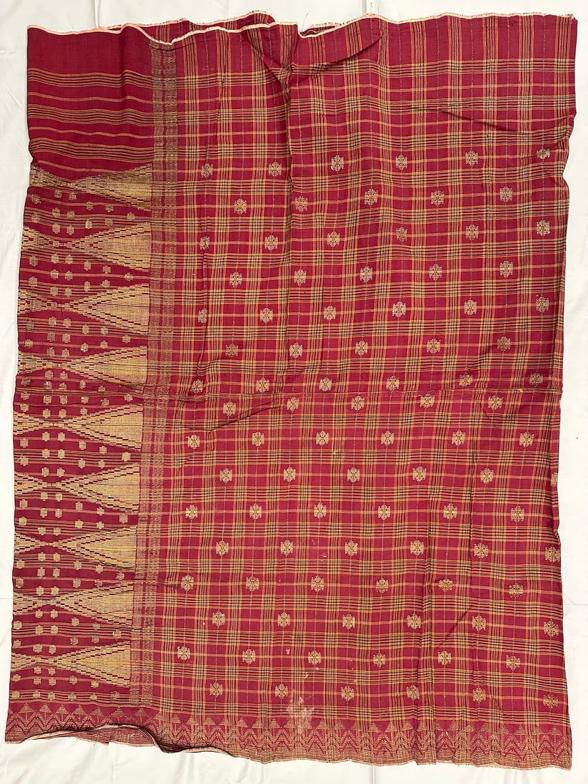 Indonesian Ceremonial Songket Skirt Textile (1 of 8)
