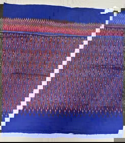 Handcrafted Cambodian Silk Tube Skirt Textile