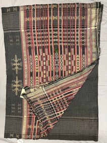 Tunisian Silky Textile Shawl