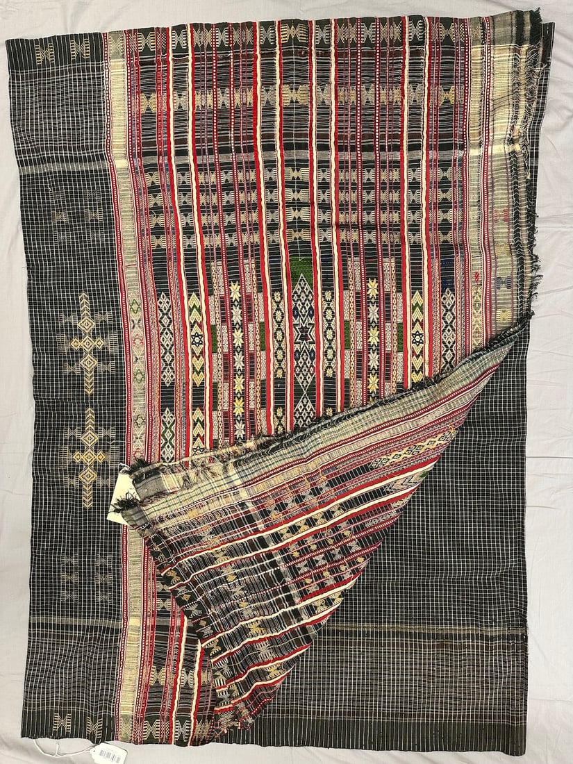 Tunisian Silky Textile Shawl (1 of 20)