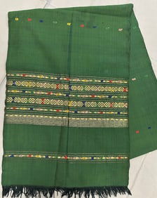 Handloom Kanchi Silk Saree Shawl