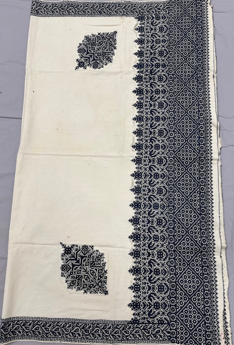 Moroccan Fez Embroidered Textile (1 of 10)